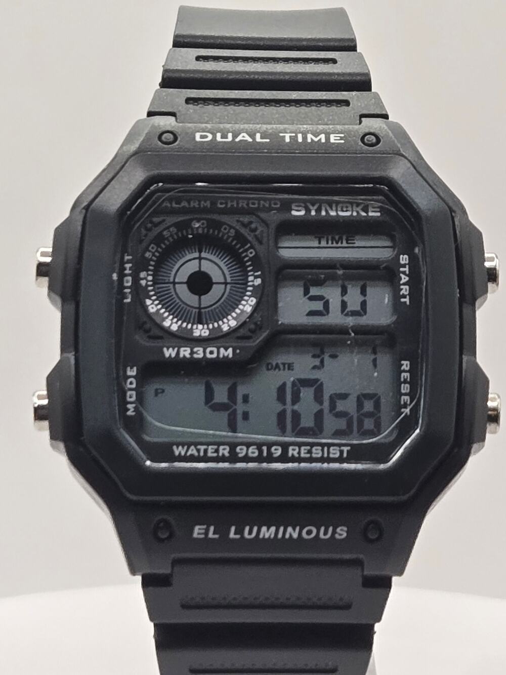 Synoke black digital w-82